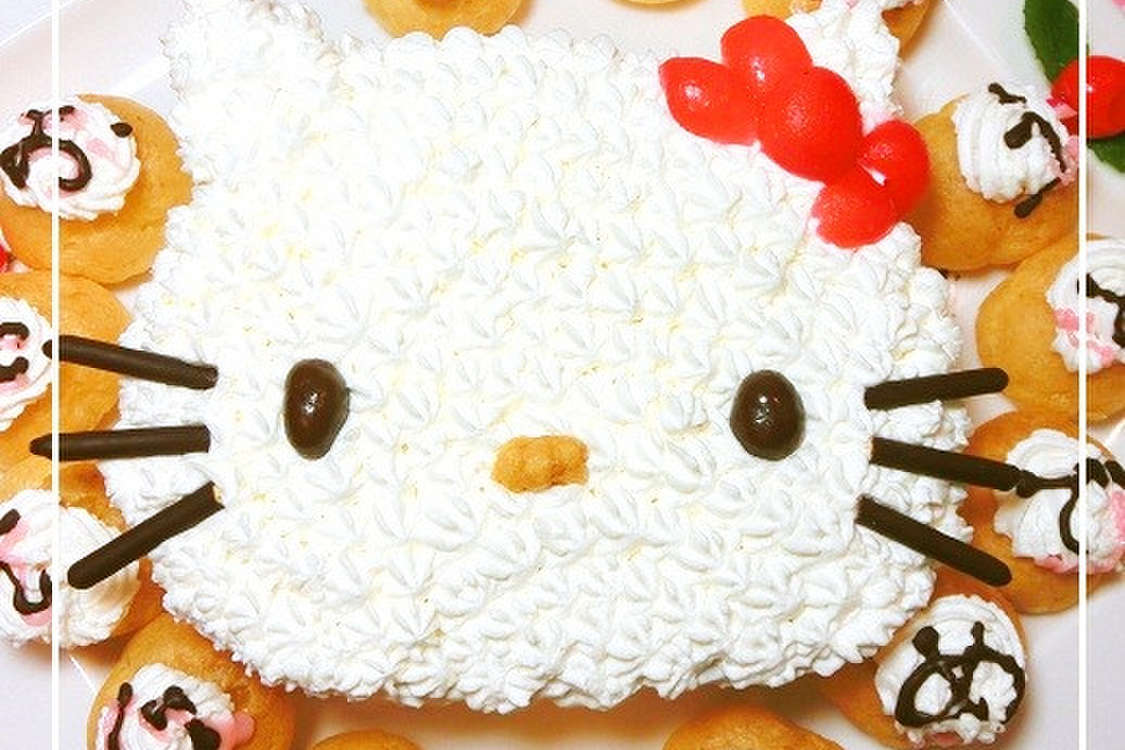 簡単手軽に キティちゃんのケーキ レシピ 作り方 By いちごぱぴこ クックパッド 簡単おいしいみんなのレシピが379万品