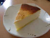 ベイクドチーズケーキの画像