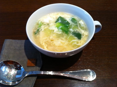 ふわふわ卵スープの写真