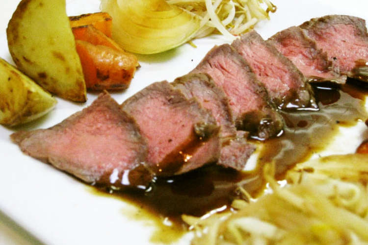 オーブンを使わない 柔らかローストビーフ レシピ 作り方 By Corcor クックパッド 簡単おいしいみんなのレシピが359万品