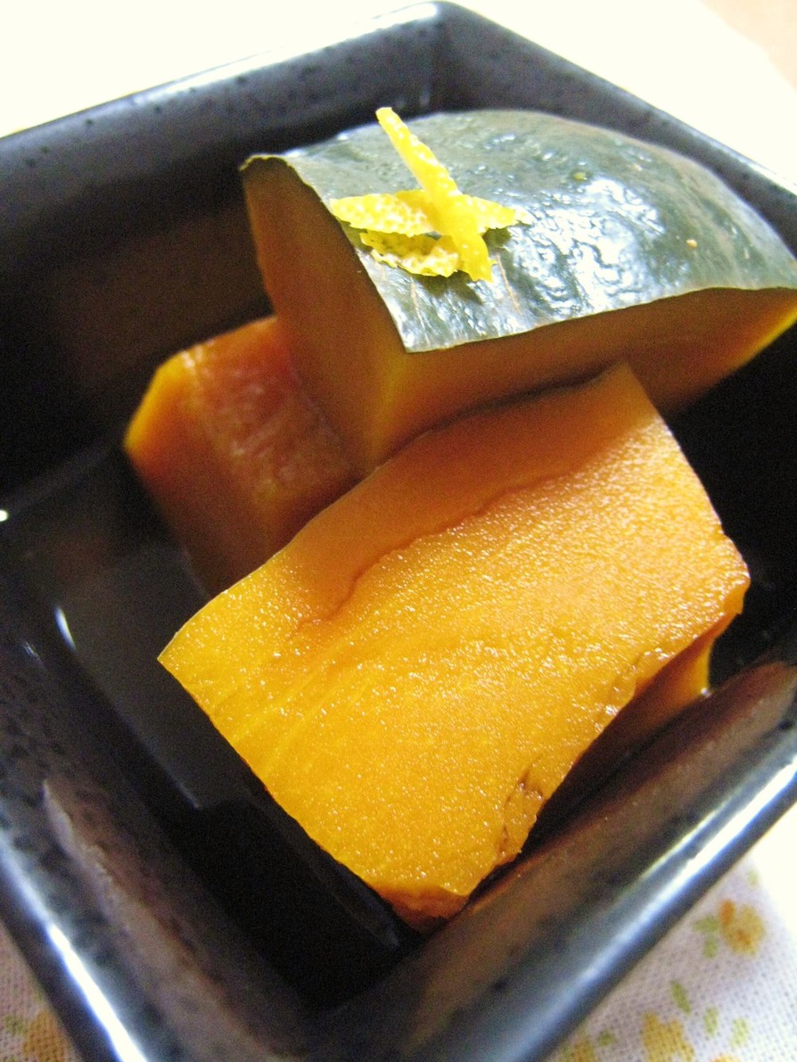 レンジdeお手軽♬かぼちゃのゆず香煮の画像