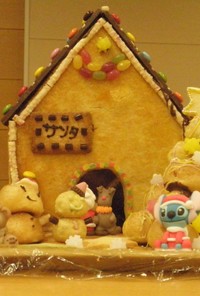 クリスマスに☆お菓子の家♪♪