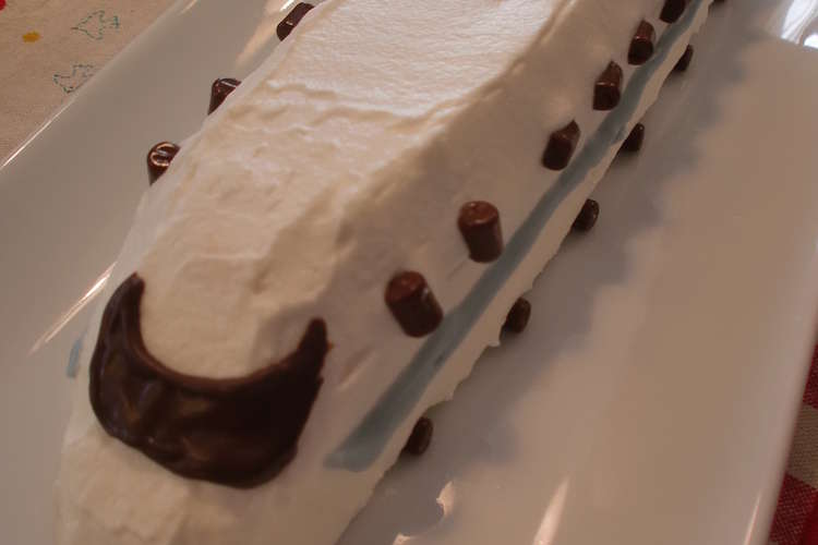 息子に捧げる 新幹線のバースデーケーキ レシピ 作り方 By がっこいぶり クックパッド 簡単おいしいみんなのレシピが354万品