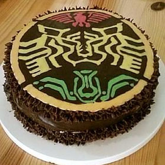 仮面ライダーオーズ タトバケーキ レシピ 作り方 By ゆづたまご クックパッド