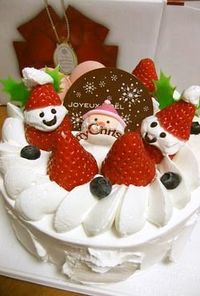 2010 クリスマスケーキ(＾ー＾)