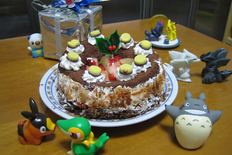 子どもと作るクリスマスケーキ レシピ 作り方 By フルーツトマト クックパッド 簡単おいしいみんなのレシピが355万品