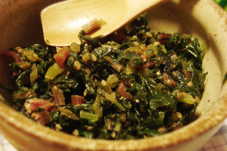 切 炒 ご飯にあう 大根菜の味噌炒め レシピ 作り方 By なっちゅ新聞社 社長 クックパッド 簡単おいしいみんなのレシピが352万品