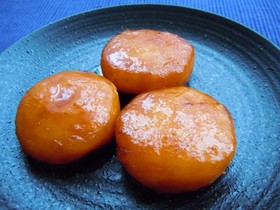冬至のおやつに☆カボチャ団子