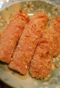 ノンフライ♥魚肉ソーセージのフライ