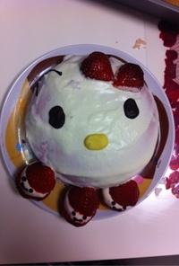 キティちゃんのムースケーキ