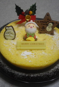 クリスマスケーキ2010☆チーズケーキ
