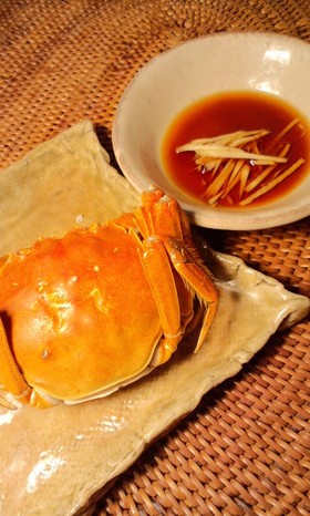 上海蟹の調理方法(茹で・蒸し)、食べ方