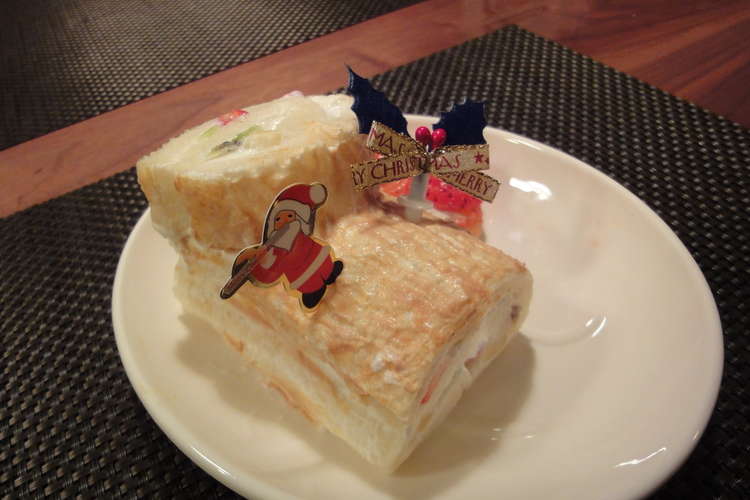 離乳食deクリスマスケーキ レシピ 作り方 By ちびどらママ クックパッド 簡単おいしいみんなのレシピが360万品