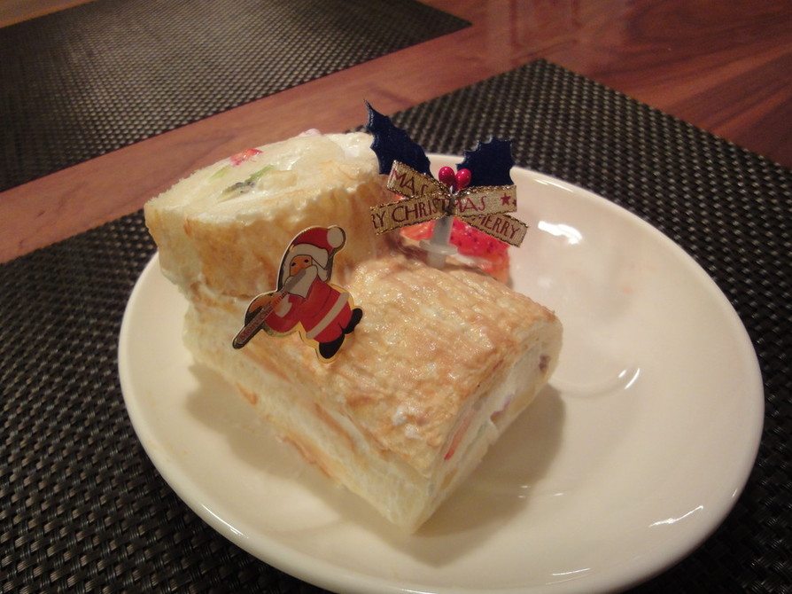 ☆離乳食deクリスマスケーキ☆