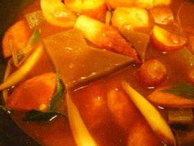 残り物アレンジ☆おでんカレー