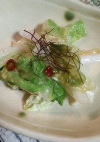 冬に美味しい白菜で辣白菜　ラーパーツァイ