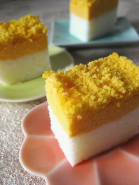 レンジで簡単♪錦玉子