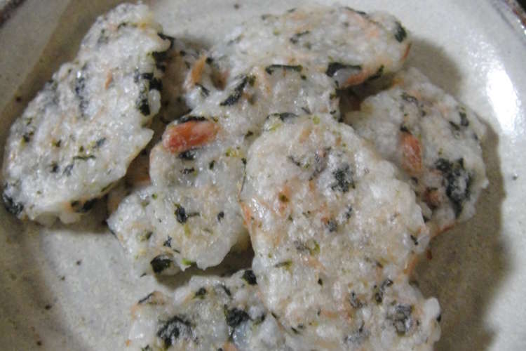 ５倍粥だって手づかみお焼きが食べたい レシピ 作り方 By たかぱんだ クックパッド