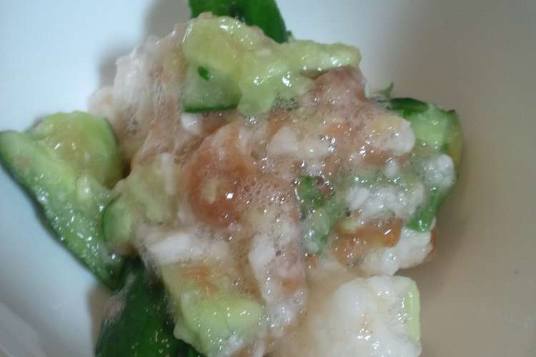 野菜苦手克服 胡瓜と長芋のはちみつ梅和え レシピ 作り方 By はるひ クックパッド 簡単おいしいみんなのレシピが360万品