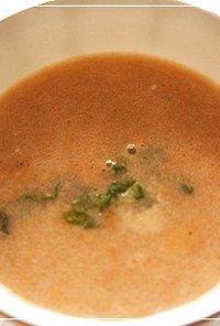 正月エコ料理「エビ殻でクリームスープ風」