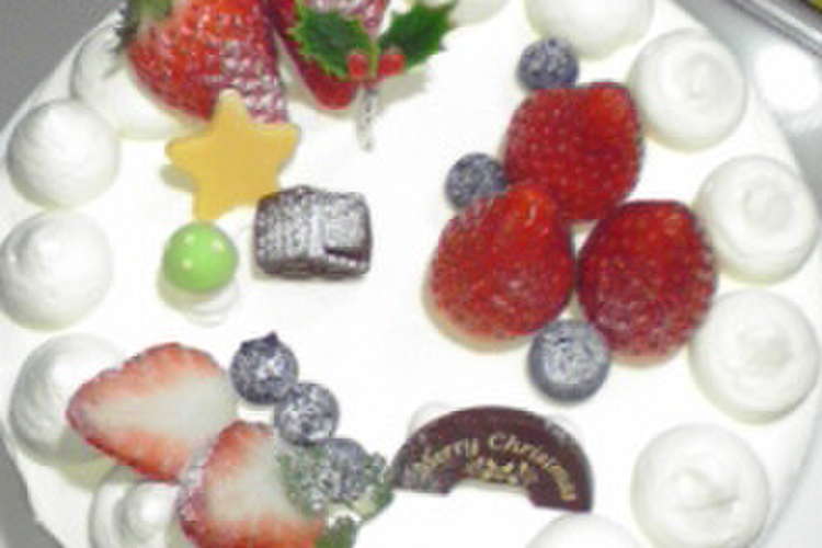 かわいい デコレーションケーキ レシピ 作り方 By 苺ミント クックパッド 簡単おいしいみんなのレシピが374万品