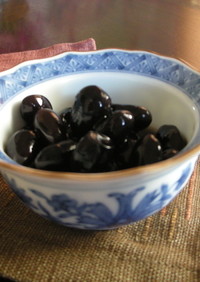 圧力鍋で作る黒豆