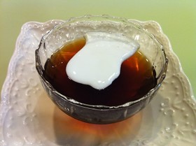 プルンとやわらか☆簡単コーヒーゼリー