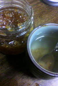 家で簡単、生姜湯であったまろう！！