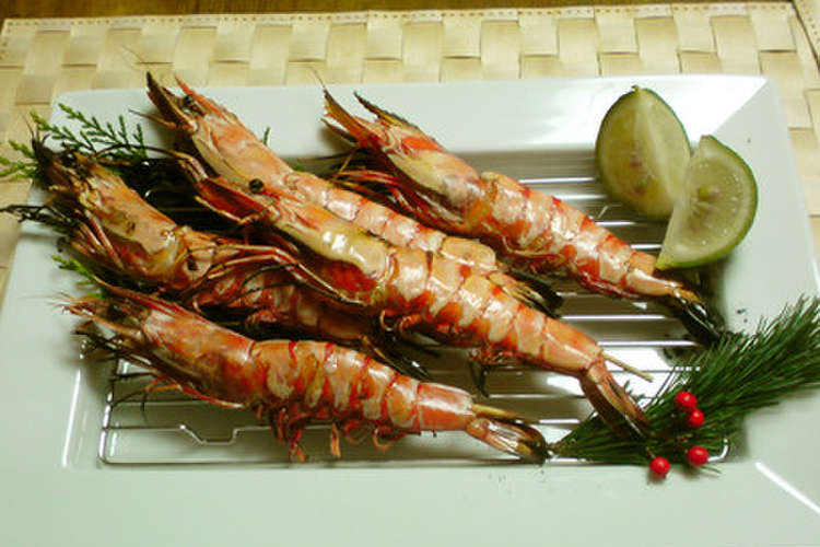 お正月には 鬼がら焼き 海老の塩焼き レシピ 作り方 By ちびぷりん クックパッド 簡単おいしいみんなのレシピが359万品