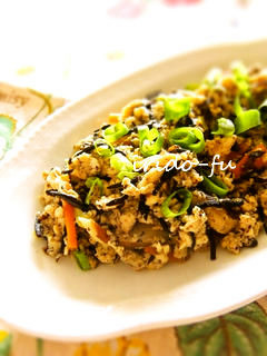 ひじき入り☆炒り豆腐
