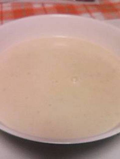 ブロッコリーの豆乳スープの写真