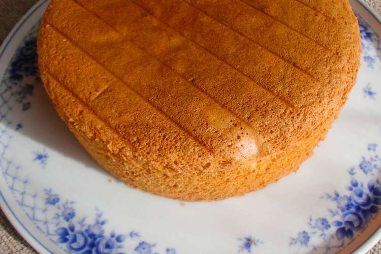 簡単 材料たったの3つでスポンジケーキ レシピ 作り方 By Pgtips クックパッド 簡単おいしいみんなのレシピが371万品