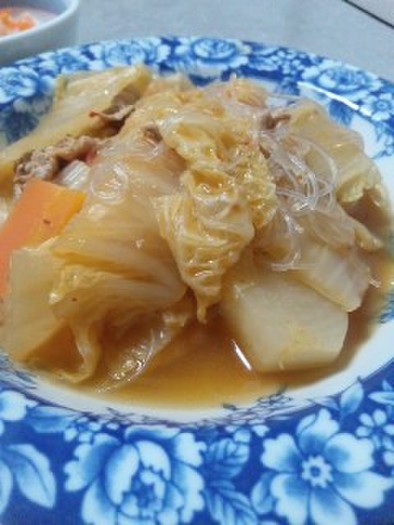 キムチの素だけで☆白菜のスープ煮の写真