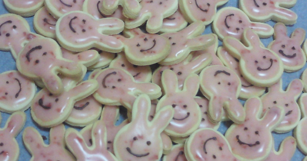 いちごのアイシングでうさぎクッキー レシピ 作り方 By いちごみるく クックパッド 簡単おいしいみんなのレシピが374万品
