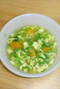離乳食（後期）いり卵の中華スープ