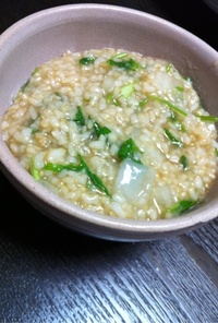 玄米七草粥
