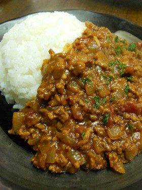 ひき肉のカレー