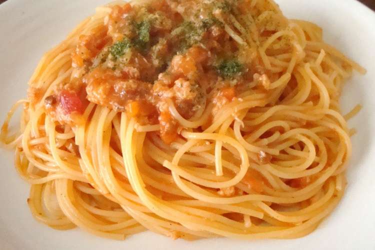 レトルトにひと手間 トマトクリームパスタ レシピ 作り方 By あまちゃん クックパッド 簡単おいしいみんなのレシピが350万品