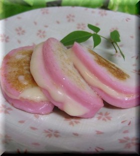 チーズがとろりん♬かまぼこソテー