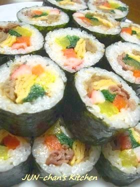 おすすめ! 我が家の*キムパプ(キンパ)