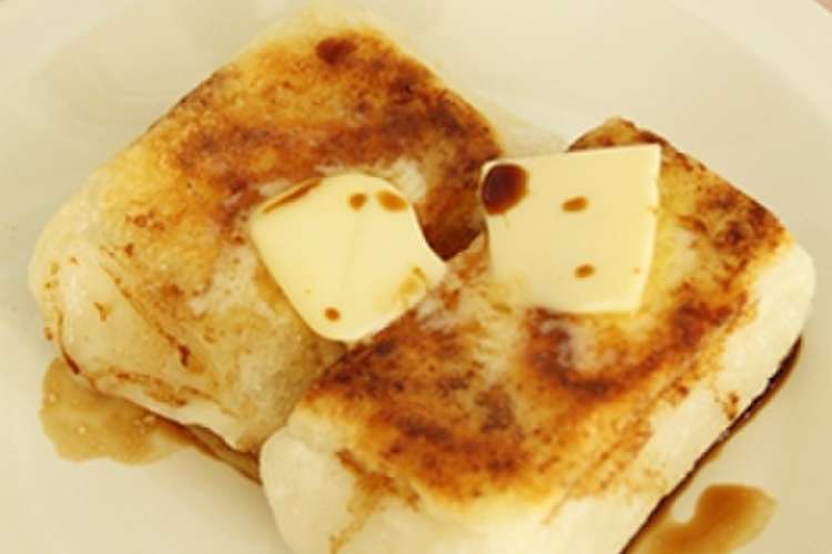 フライパンで簡単 濃厚バター醤油揚げ餅 レシピ 作り方 By ココペハニフィ クックパッド 簡単おいしいみんなのレシピが352万品