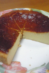簡単☆濃厚ベイクドチーズケーキ