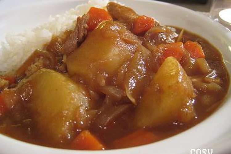 ほっこり さつまいも入りカレー レシピ 作り方 By いとしのイギリス クックパッド