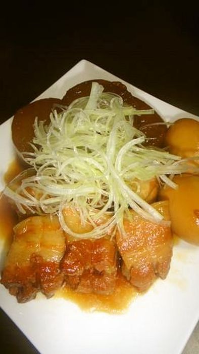 料亭と同じ作り方@和豚もちぶたの豚の角煮の写真