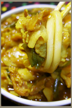 カレー研究会報告めんつゆ簡単カレーうどん