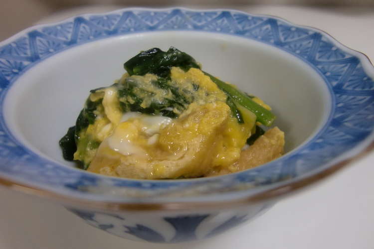 子供も食べやすい 小松菜の卵とじ レシピ 作り方 By ベルラッキー クックパッド 簡単おいしいみんなのレシピが366万品
