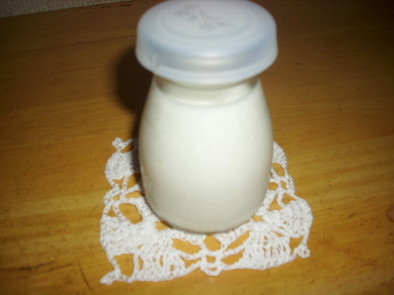 ヘルシーとろーり牛乳プリンの写真