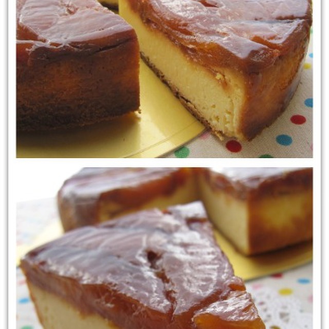 カラメル林檎のタルトタタン風チーズケーキ レシピ 作り方 By 遥穂 クックパッド 簡単おいしいみんなのレシピが350万品