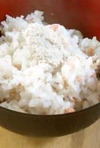 ✿たらこと鮭フレークの炊き込みご飯✿