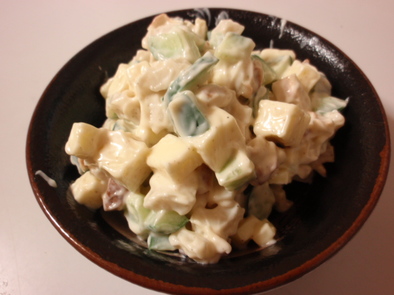 竹輪のチーズサラダの写真